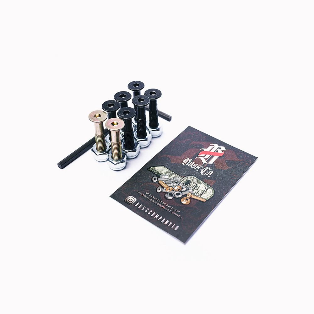 PARAFUSO BASE BOSS CO. ALLEN MARCADOR DOURADO